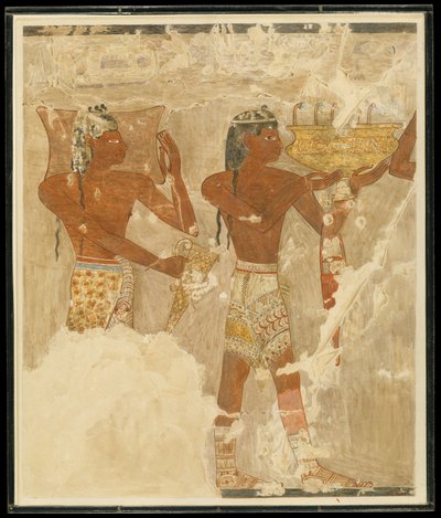 Cretans Bringing Gifts by N. de Garis Davies